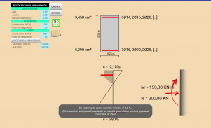 Cálculo hormigón. Secciones. screenshot 3