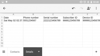 Contacts To Excel screenshot 0