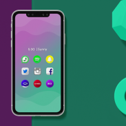 Ivory Icon Pack - Minimal and Colorful Together screenshot 6