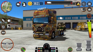 Truck Driving Games Army Truck screenshot 2