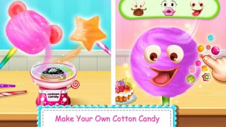 Algodão Candy Shop - Crianças Cooking Jogo screenshot 5