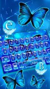 الكيبورد Neon Butterfly screenshot 2