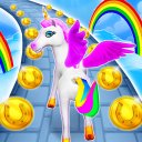 Unicorn Run Magical Pony Run Icon