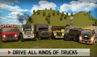 Offroad Big Rig Truck Driver: USA Truck Simulator screenshot 13