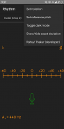 Rhythm - Musical instrument tuner screenshot 3