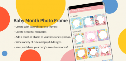Baby Month Photo Frame Collage