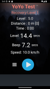 Yo-Yo Intermittent Test screenshot 2