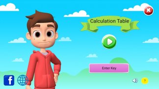 Calculation Table screenshot 1