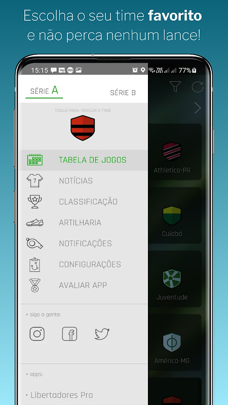 Brasileirão Pro 2023 Série A B - APK Download for Android