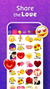 WhatsLov: Emoji d'amour WAStickerApps. Gif gratuit screenshot 1