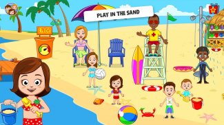 My Town : Beach Picnic screenshot 2