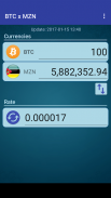 Bitcoin x Mozambique Metical screenshot 2