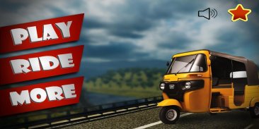 US Rickshaw Driver: Offroad Rickshaw Games 2018 screenshot 3