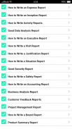 How To Write A Report screenshot 3