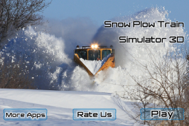 Snow Plowing Train 3D screenshot 4