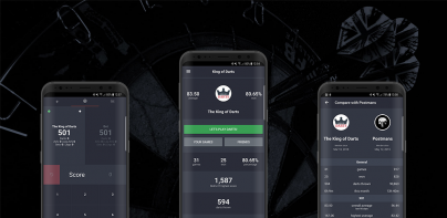 King of Darts scoreboard app