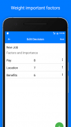 Decision Matrix (WADM) screenshot 3