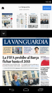 LA VANGUARDIA EDICIÓN IMPRESA screenshot 0