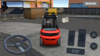 FORKED UP parkour 3D Forklift driving simulator screenshot 2