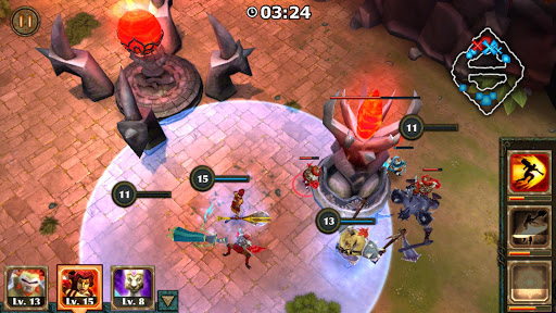 Legendary Heroes MOBA Offline - Strategy RPG screenshot 2