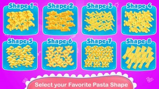 Make Pasta Cooking Food Maker Kitchen Game screenshot 2