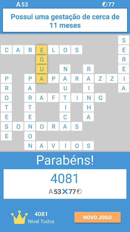 Download do APK de Palavras Cruzadas para Android