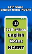 11th Class english ncert notes screenshot 4
