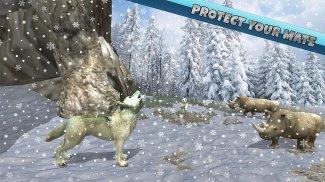 Polarwolf-Spiel screenshot 3