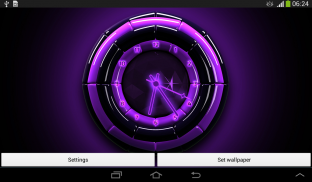 Neon Lights Clock screenshot 2