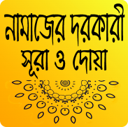 নামাজের প্রয়োজনীয় সূরা ও দোয়া- Namazer sura Bangla screenshot 0