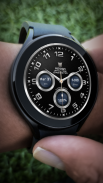 Classic Watch Face Black Real screenshot 6