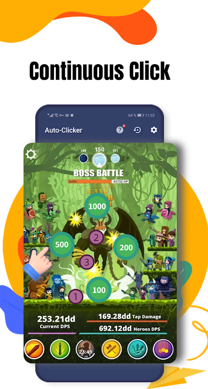 The Automatic Continuous Click APP for Anriod 2022 - Auto clicker