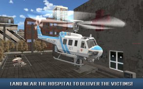 Helicopter Hero: Hurricane Disaster screenshot 3