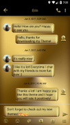 Solid Gold SMS رسائل screenshot 2