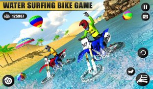 Beach Water Surfer Dirt Bike: Xtreme Racing Games screenshot 9