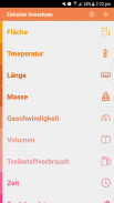 Einheiten Umrechnen screenshot 2