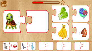 Animal Matching Puzzle for Kids-Name,Food,Home,Mom screenshot 17