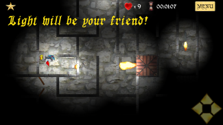 Chút dũng cảm Knight: Cuộc phiêu lưu trong mê cung screenshot 1