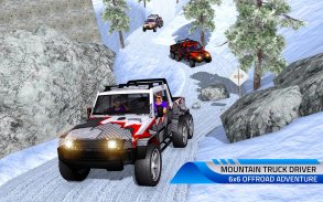 Snow Heavy Truck Driving Adventure Games screenshot 2
