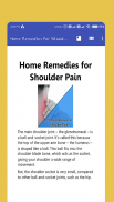 Home Remedies For Shoulder Pain screenshot 4