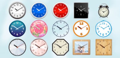 Analog clocks widget – simple