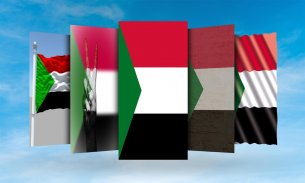 Sudan Flag Wallpaper screenshot 1