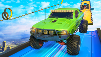 Monster Truck Mega Ramp Stunts Extreme Stunt Games screenshot 11