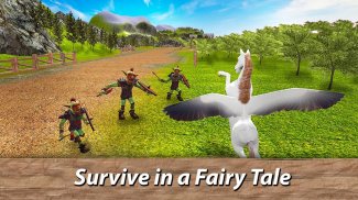 🦄🌈❤️ Pegasus Simulator: Flying 🐎 Horse Survival screenshot 4