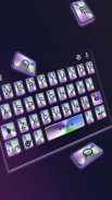 Metal 3d Laser Keyboard Theme screenshot 2