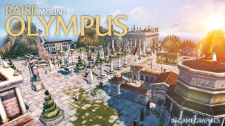 Olympus Rising: Hero Defense and Strategy game screenshot 1