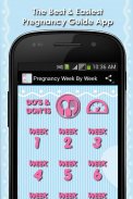 गर्भावस्था सप्ताह से सप्ताह screenshot 0
