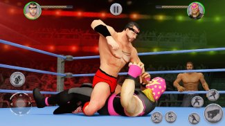 Superstar Wrestling Team Tag 2019:Neraka dalam sel screenshot 6