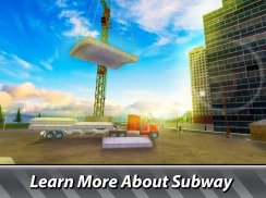 Subway Construction Simulator - build underground! screenshot 2