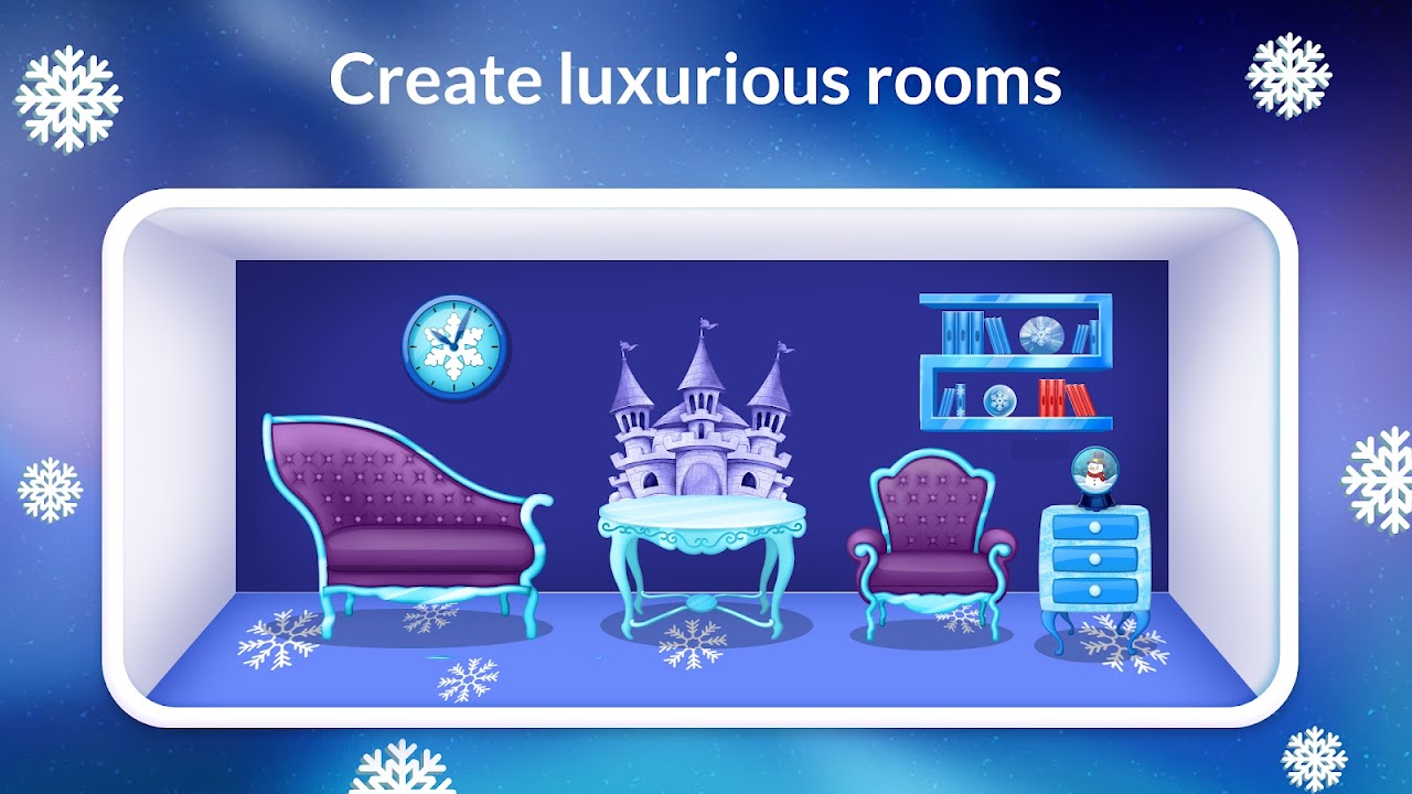 Ice Princess Doll House Decorating Design for Android - Download